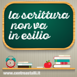 La scrittura non va in esilio